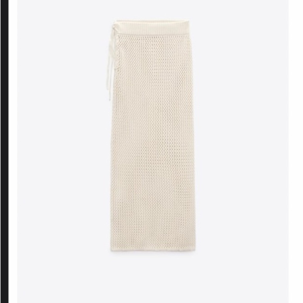 Zara crochet skirt